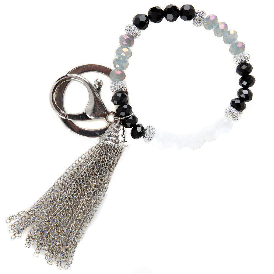 Starlight Bracelet Keychain boojeebeads.